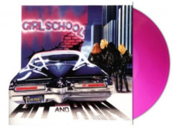 GIRLSCHOOL - HIT AND RUN (MAGENTA VINYL) - LP