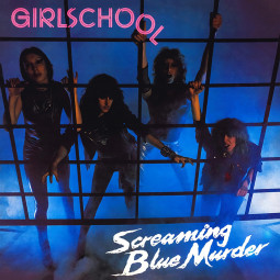 GIRLSCHOOL - SCREAMING BLUE MURDER (PINK VINYL) - LP