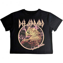 DEF LEPPARD - LOVE BITES (CROP TOP) (GIRLIE) - TRIKO