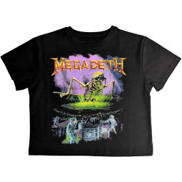 MEGADETH - CONTAMINATED (CROP TOP) (GIRLIE) - TRIKO