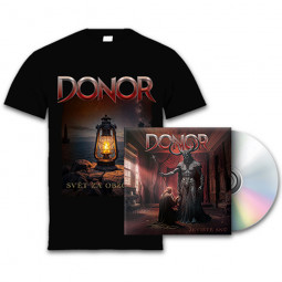 DONOR - JEVIŠTĚ SNŮ - CD + DONOR - SVĚT ZA OBZOREM - TRIKO