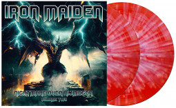 IRON MAIDEN - NIGHTMARE OVER NIJMEGEN VOL.2 (RED/WHITE SPLATTER) - 2LP