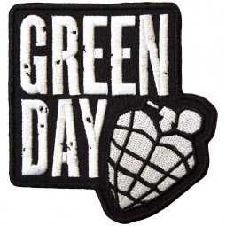 GREEN DAY - AMERICAN IDIOT (LOGO & GRENADE) - NÁŠIVKA