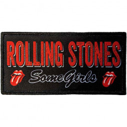 ROLLING STONES - SOME GIRLS LOGO - NÁŠIVKA