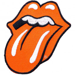 ROLLING STONES - CLASSIC TONGUE (ORANGE) - NÁŠIVKA