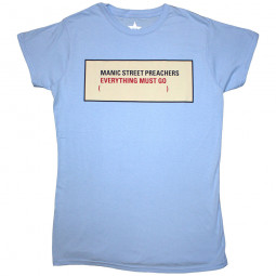 MANIC STREET PREACHERS - EVERYTHING MUST GO (BLUE) (GIRLIE) - TRIKO