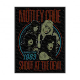 MOTLEY CRUE - SHOUT AT THE DEVIL (BAND) - NÁŠIVKA