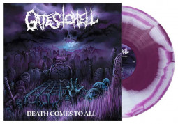 GATES TO HELL - DEATH COMES TO ALL (PURPLE/WHITE SPLATTER VINYL) - LP