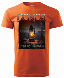 DONOR - SVĚT ZA OBZOREM (ORANGE) - TRIKO