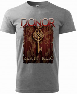 DONOR - ZLATÝ KLÍČ (GREY) - TRIKO