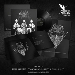 HELL MILITIA - CANONISATION OF THE FOUL SPIRIT - LP