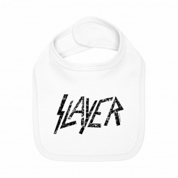 SLAYER - LOGO (WHITE) - BRYNDÁK