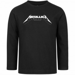 METALLICA - LOGO WHITE (LS) - TRIKO DĚTSKÉ