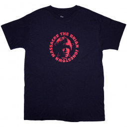 THE BRIAN JONESTOWN MASSACRE - LOGO (NAVY BLUE) - TRIKO