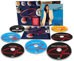 GILLAN - 1978 - 1982 - 7CD