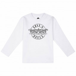 GUNS N' ROSES - BULLET OUTLINE (WHITE) (LS) - TRIKO MIMINKO