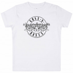 GUNS N' ROSES - BULLET OUTLINE (WHITE) - TRIKO MIMINKO