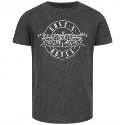 GUNS N' ROSES - BULLET OUTLINE (GREY) - TRIKO DĚTSKÉ