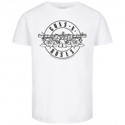 GUNS N' ROSES - BULLET OUTLINE (WHITE) - TRIKO DĚTSKÉ