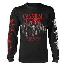 CANNIBAL CORPSE - BUTCHERED AT BIRTH BABY (LS) - TRIKO