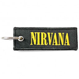 NIRVANA - LOGO (DOUBLE SIDED) - PŘÍVĚSEK