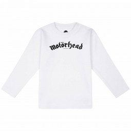 MOTÖRHEAD - LOGO (WHITE) (LS) - TRIKO MIMINKO