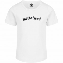 MOTÖRHEAD - LOGO (WHITE) - TRIKO HOLČIČÍ