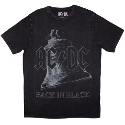 AC/DC - BACK IN BLACK BELL (STONE WASH) - TRIKO