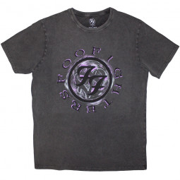 FOO FIGHTERS - WHEEL LOGO SHADOW (STONE WASH) - TRIKO