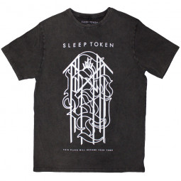 SLEEP TOKEN - TOMB SIGIL (CHARCOAL GREY) (STONE WASH) - TRIKO